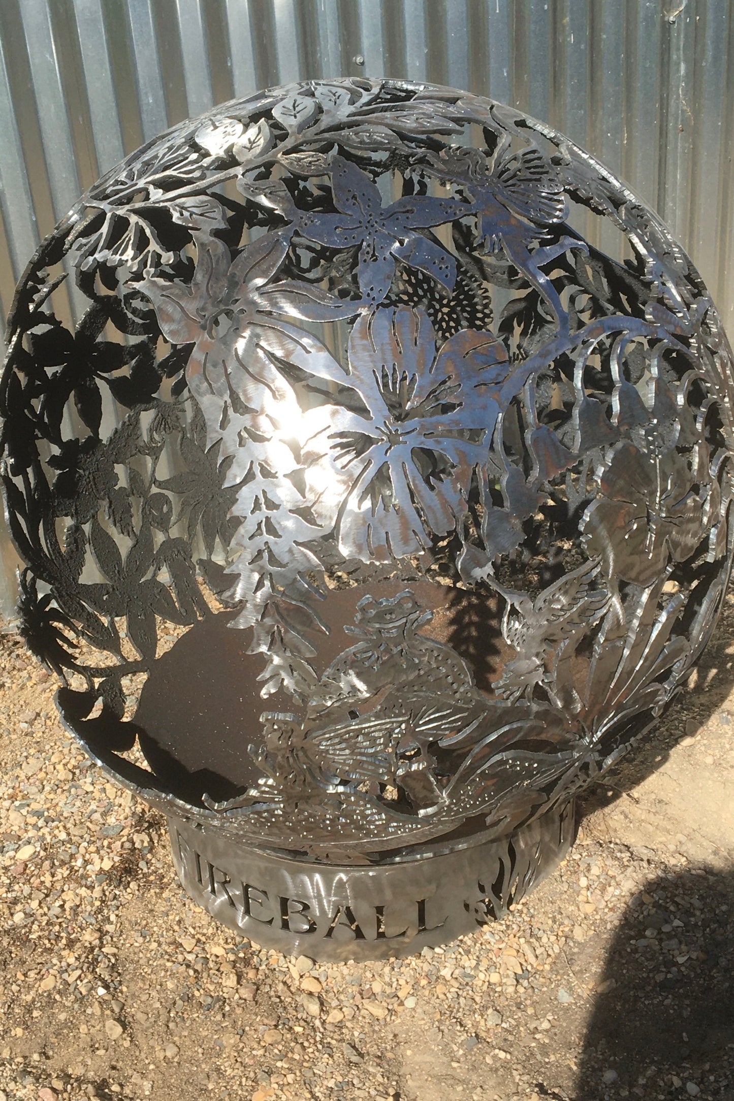 FAIRY GARDEN FIREBALL FIRE PIT 37.5” fireballfirepits.com