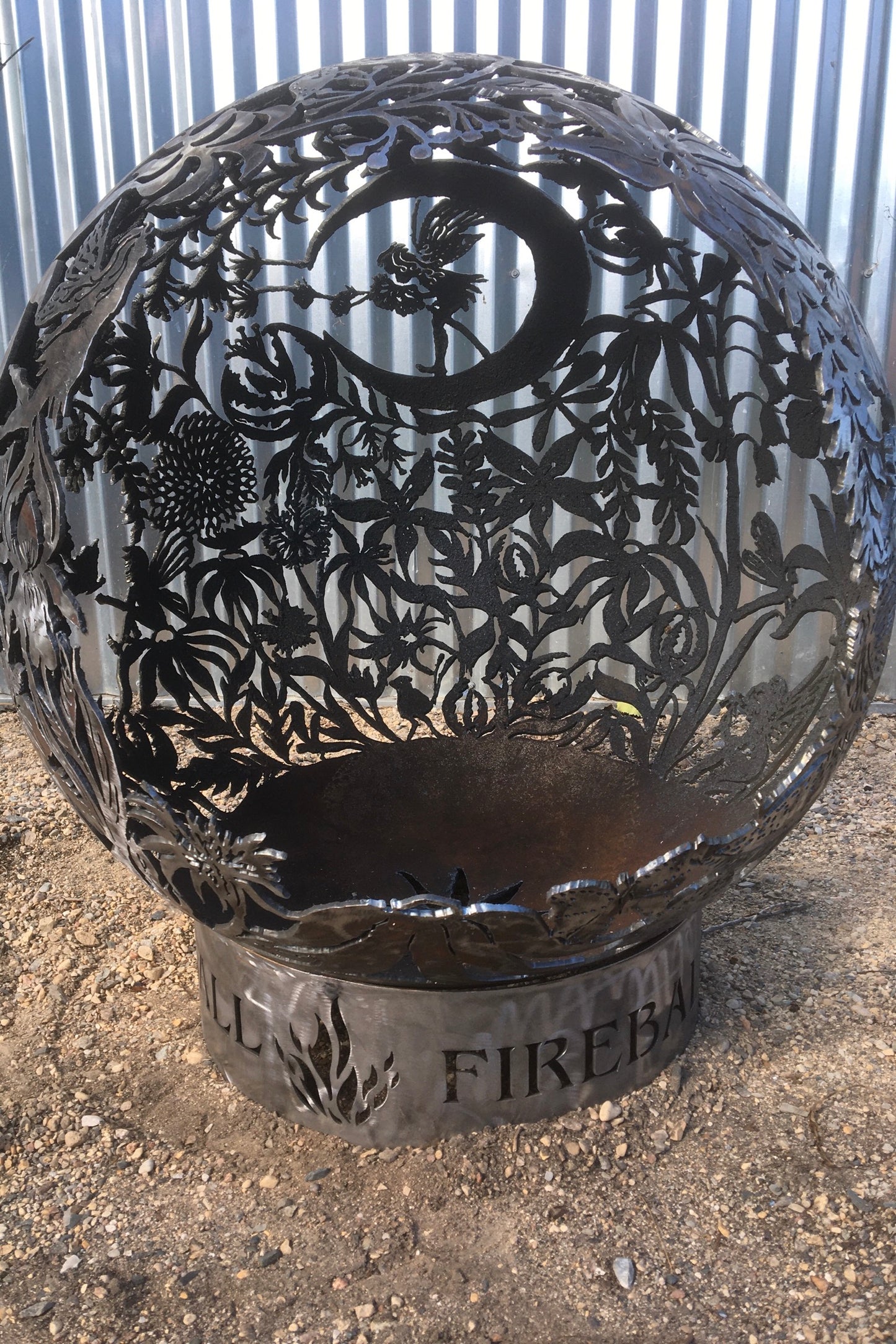 FAIRY GARDEN FIREBALL FIRE PIT 37.5” fireballfirepits.com