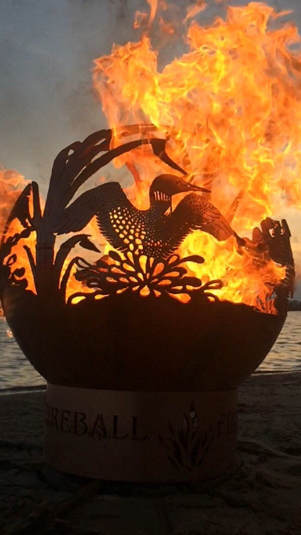 PELICAN FIREBALL FIRE PIT 37.5”