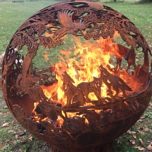 WILD FIREBALL - BEAU'S WOODS FIREBALL FIRE PIT